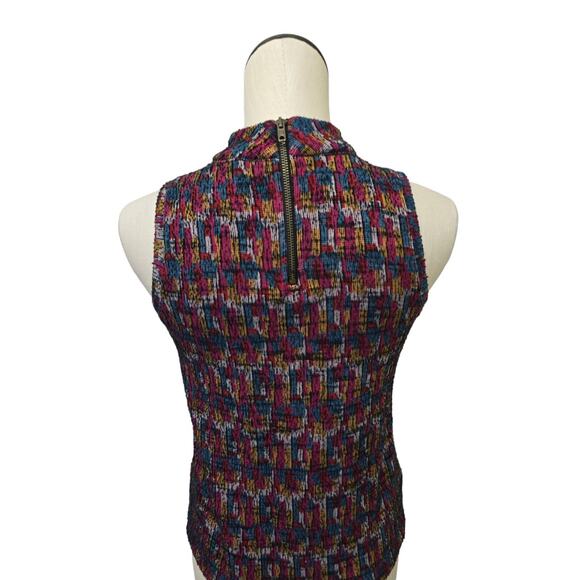 Anthropologie Akemi + Kin Boucle Petra Mockneck Sleeveless Top Womens Size XS - Picture 8 of 10